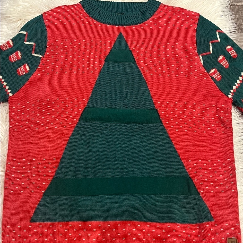 Tipsy Elves beer pong ugly Christmas sweater L - Picture 6 of 8